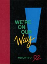 1992 Mesquite High School Yearbook from Mesquite, Texas cover image