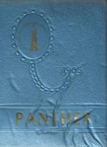 1965 Clay High School Yearbook from Portsmouth, Ohio cover image