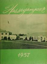 Prescott High School 1957 yearbook cover photo