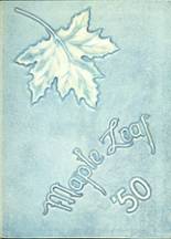 Hornell High School 1950 yearbook cover photo