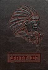 Cheyenne High School 1937 yearbook cover photo