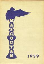 Mascoutah High School 1959 yearbook cover photo