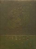 1953 Fayette County High School Yearbook from Fayette, Alabama cover image