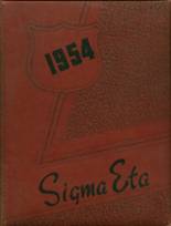 Slocomb High School 1954 yearbook cover photo