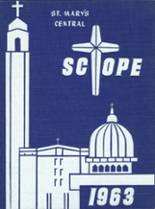 Saint Marys School 1963 yearbook cover photo