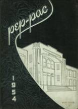 Henderson High School 1954 yearbook cover photo