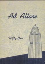St. Louis Preparatory Seminary School 1951 yearbook cover photo
