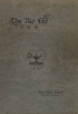 Rio High School 1927 yearbook cover photo