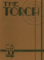 Torrance High School 1935 yearbook cover photo