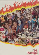 Quinton High School 1991 yearbook cover photo