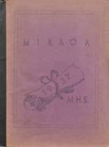 Merrillville High School 1937 yearbook cover photo