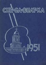 Whitesboro High School 1951 yearbook cover photo