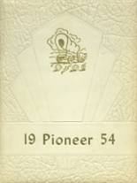 1954 Big Sandy High School Yearbook from Big sandy, Montana cover image