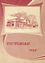 Victory Joint High School 1958 yearbook cover photo
