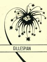 Gillespie Community High School 1962 yearbook cover photo
