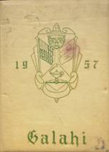 1957 Galva High School Yearbook from Galva, Illinois cover image