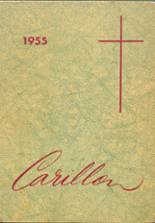 Holy Trinity School 1955 yearbook cover photo