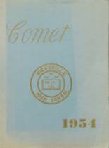 1954 Hicksville High School Yearbook from Hicksville, New York cover image