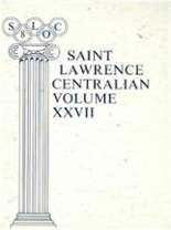 St. Lawrence Central High School 1980 yearbook cover photo