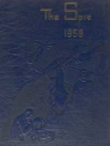 1958 Owosso High School Yearbook from Owosso, Michigan cover image