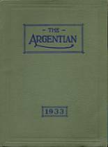 Argentine High School 1933 yearbook cover photo