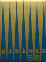 Napa High School 1958 yearbook cover photo