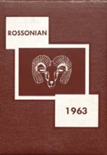 Ross High School 1963 yearbook cover photo