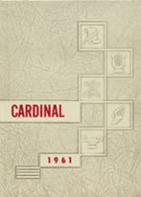 Cardinal High School 1961 yearbook cover photo