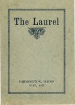 Farmington High School 1925 yearbook cover photo