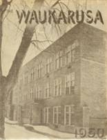 Mt. Carroll High School 1950 yearbook cover photo