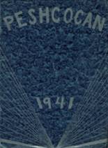 Peshtigo High School 1941 yearbook cover photo