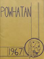 Potomac High School 1967 yearbook cover photo