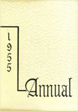 Lanier/Miller High School 1955 yearbook cover photo