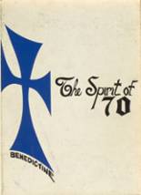 Benedictine High School 1970 yearbook cover photo