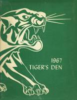 Greenup Independent High School 1967 yearbook cover photo