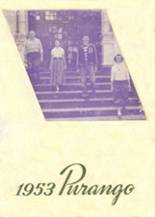 Bainbridge High School 1953 yearbook cover photo