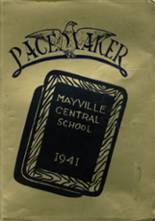 Mayville Central High School 1941 yearbook cover photo