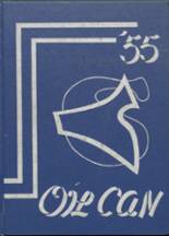 Oil City High School 1955 yearbook cover photo