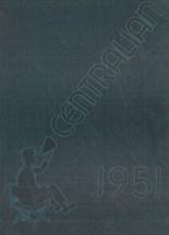 Central High School 1951 yearbook cover photo