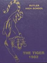 Butler High School 1982 yearbook cover photo