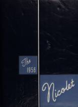 Menasha High School 1956 yearbook cover photo