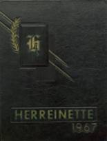 Herreid High School 1967 yearbook cover photo