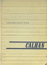Calhan High School 1964 yearbook cover photo