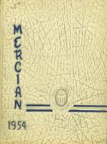 Mt. St. Mary Academy 1954 yearbook cover photo