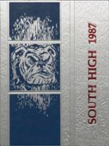 South Glens Falls High School 1987 yearbook cover photo