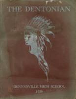 Dennysville High School 1959 yearbook cover photo