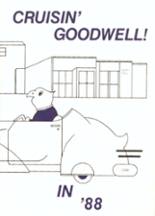 Goodwell High School 1988 yearbook cover photo