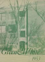 Greene Community High School 1953 yearbook cover photo
