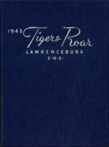 Lawrenceburg High School 1943 yearbook cover photo