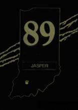 Jasper High School 1989 yearbook cover photo